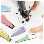 Veemoon 20pcs Bias Tape Maker Kit for Sewing Multi-Color Binding Tools Craft Projects Professional Bias Tape Making Tool for Quilting and Tailoring