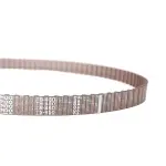 T5-1140 T5-1215 T5-1380 T5-1440 T5-1600 T5/T10 Belt Cutting Machine Cutting Bed Tools Sewing Machine Drive Belt(15mm,10PCS_T5-1140)
