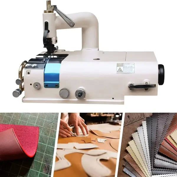 Leather Peeler Head, Industrial Electric Leather Skiving Machine Servo Motor Professional Skiver Shovel Cutter Peeling Machine for Leather Shoes Gloves Belts Bag Shovel Thinning