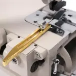 Leather Peeler Head, Industrial Electric Leather Skiving Machine Servo Motor Professional Skiver Shovel Cutter Peeling Machine for Leather Shoes Gloves Belts Bag Shovel Thinning